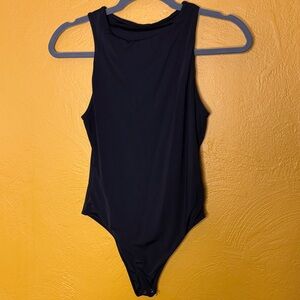 Speerise women’s high collar sleeveless bodysuit- Black- Sz Medium NWOT